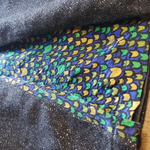 Custo Barcelona AZZURRA TULI denim skirt with cat print lining and wool buttons - Picture 8 of 13